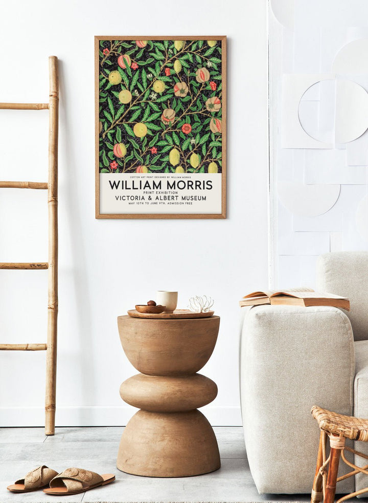 Tropical Fruits by William Morris Print_Sugar &amp; Canvas