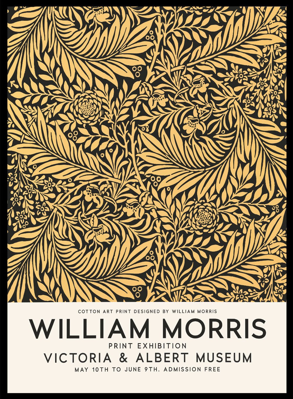 Larkspur by William Morris Print_Sugar & Canvas