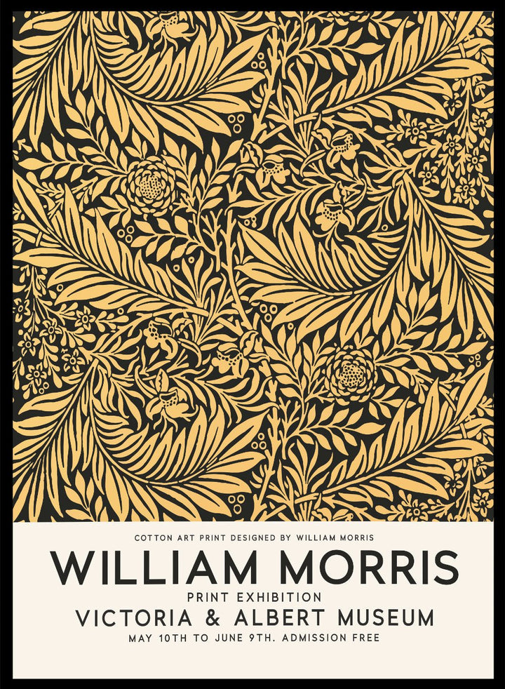 Larkspur by William Morris Print_Sugar &amp; Canvas