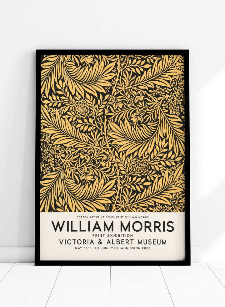 Larkspur by William Morris Print_Sugar &amp; Canvas