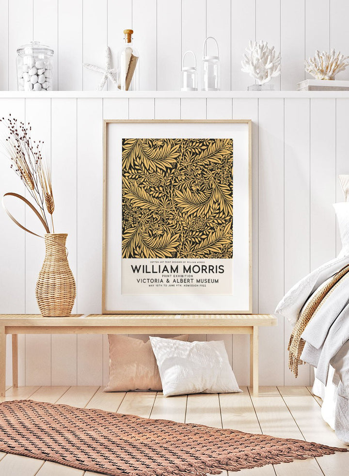 Larkspur by William Morris Print_Sugar &amp; Canvas