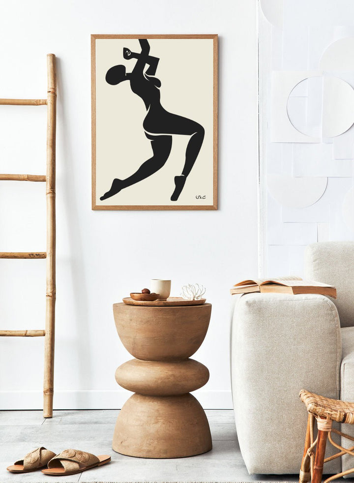 Abstract Figure Art Print WP04_Sugar & Canvas