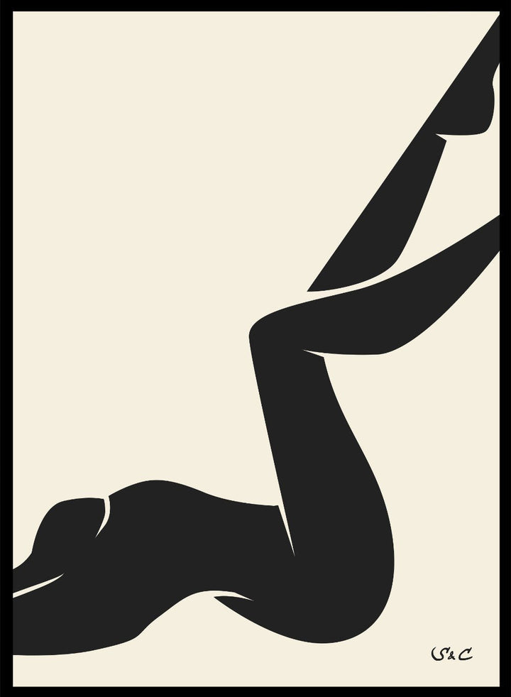 Abstract Figure Art Print WP05_Sugar & Canvas