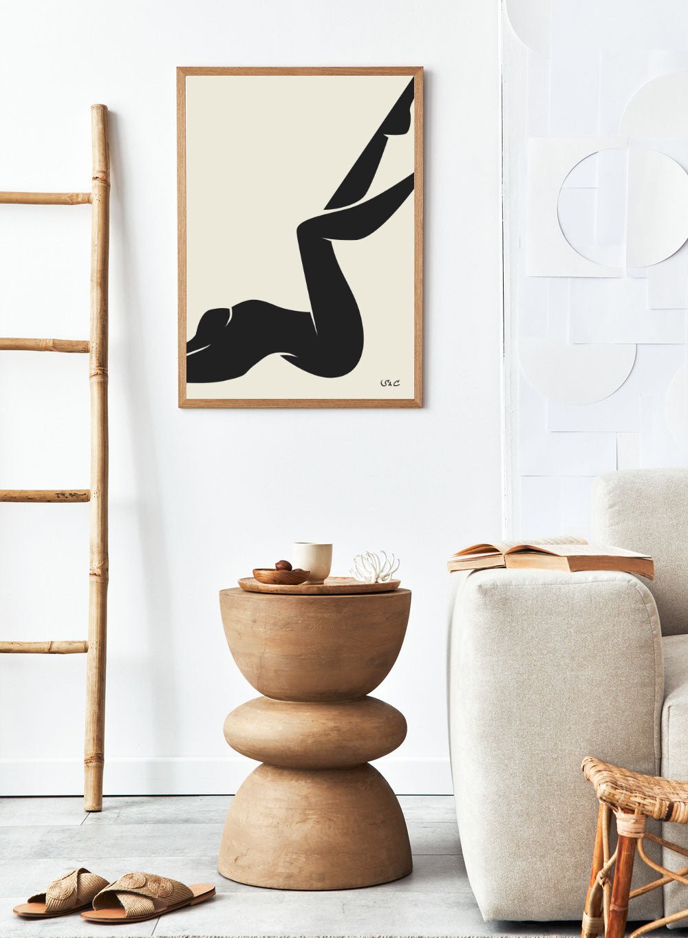 Abstract Figure Art Print WP05_Sugar & Canvas