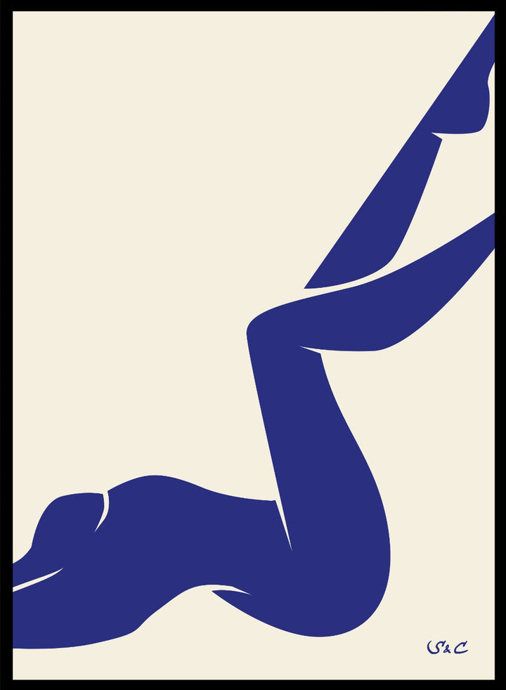 Abstract Figure Art Print WP05_Sugar & Canvas