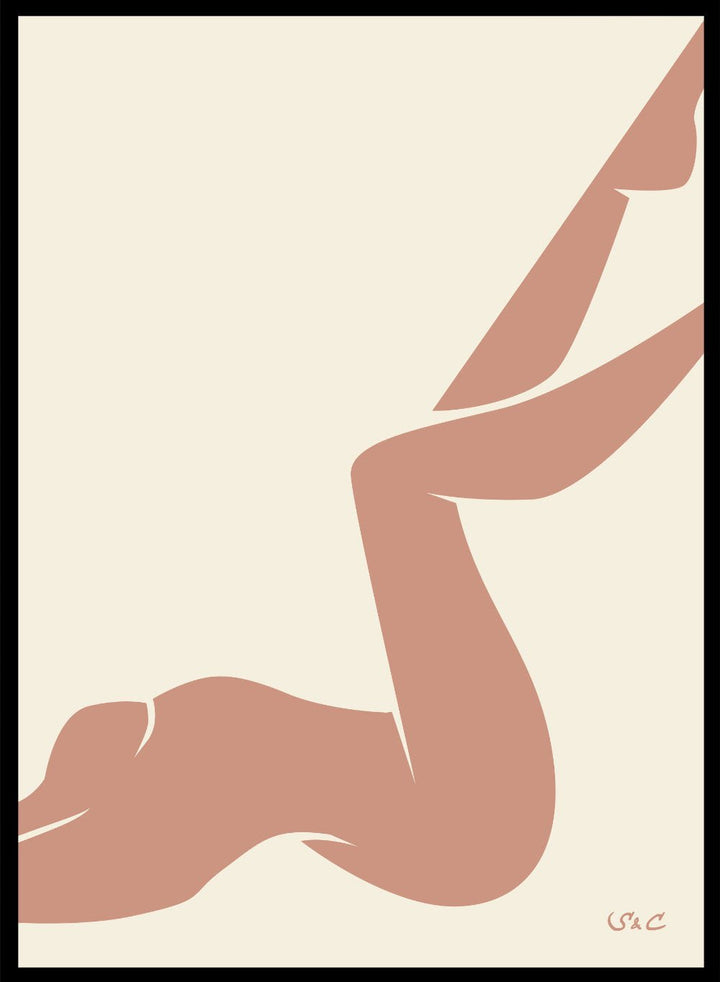 Abstract Figure Art Print WP05_Sugar & Canvas