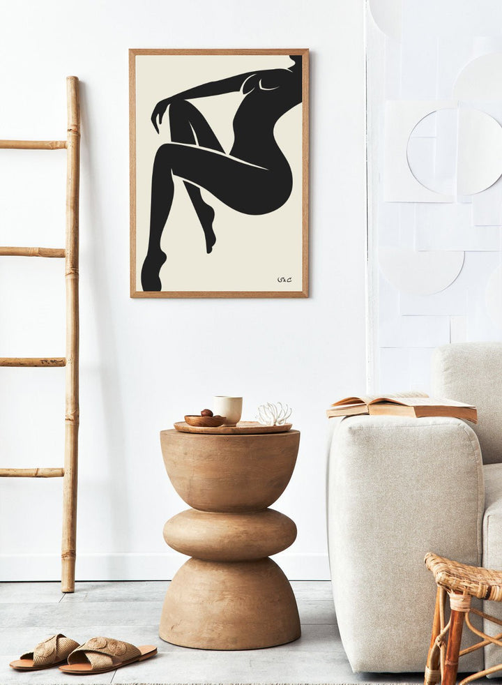 Abstract Figure Art Print WP06_Sugar & Canvas