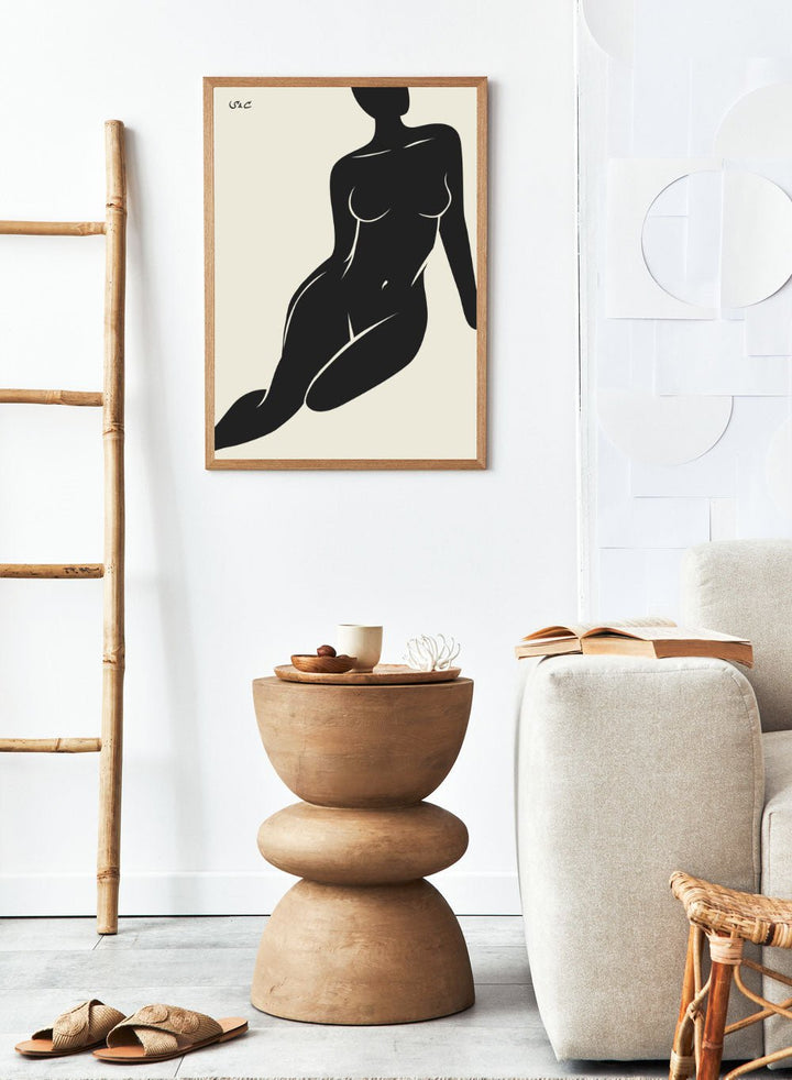 Abstract Figure Art Print WP07_Sugar & Canvas