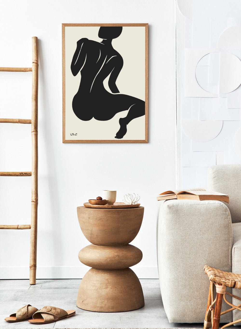 Abstract Figure Art Print WP09_Sugar & Canvas