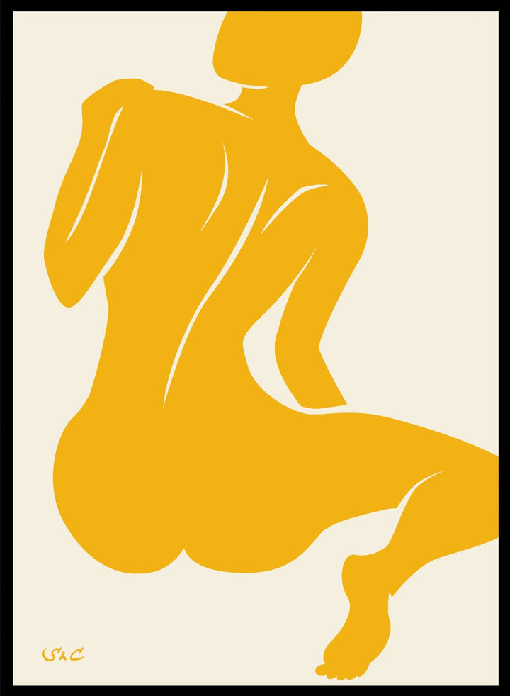 Abstract Figure Art Print WP09_Sugar & Canvas