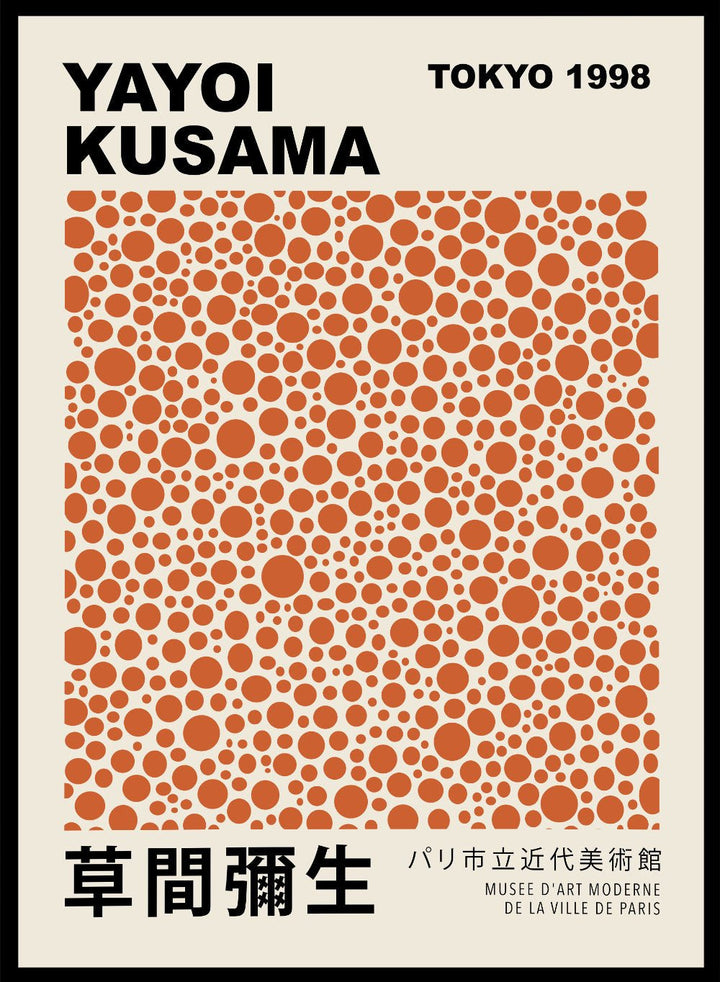 Polka Dots Inspired by Yayoi Kusama Art Print_Sugar & Canvas