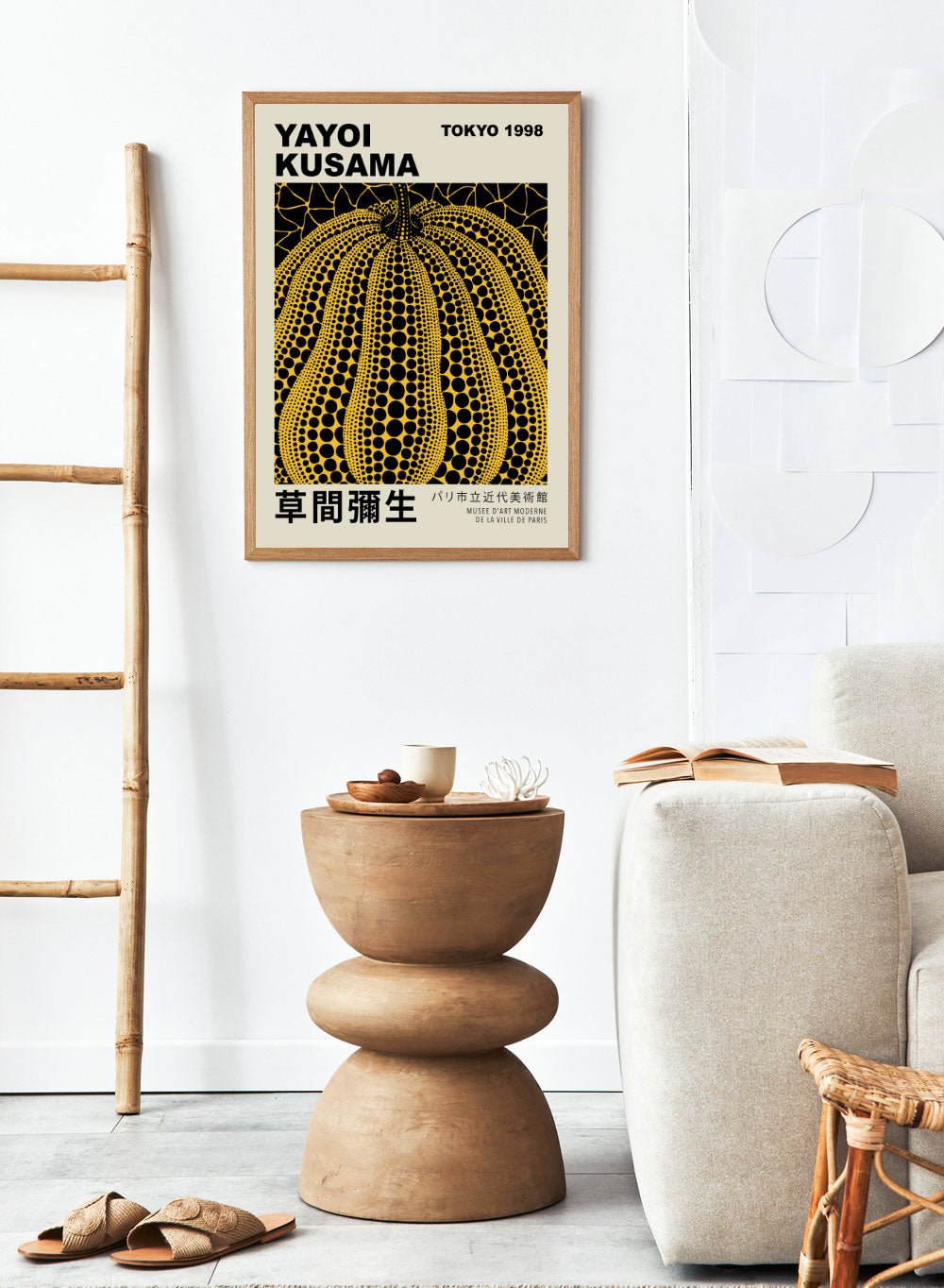 Pumpkin Forever Inspired by Yayoi Kusama Art Print_Sugar & Canvas