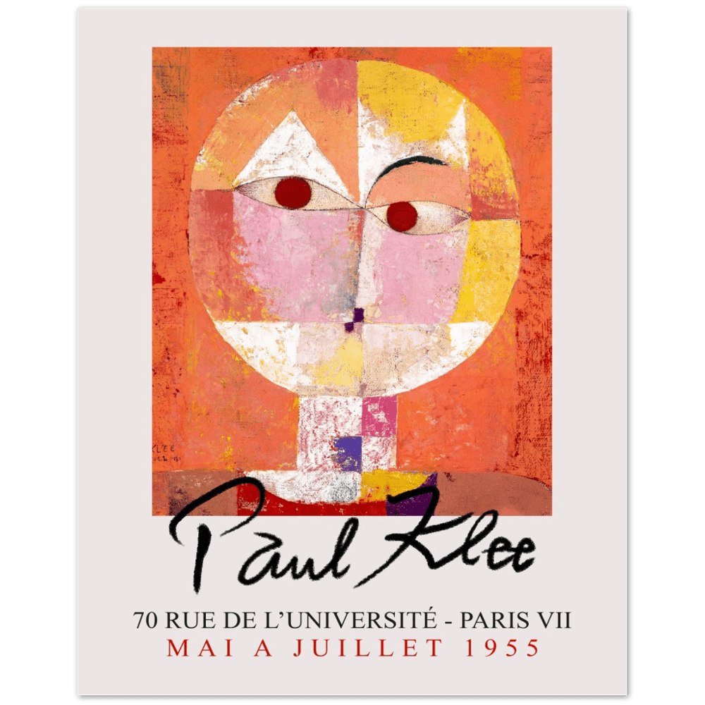 Paul Klee Senecio (Baldgreis) 1922 Art Print_Sugar & Canvas